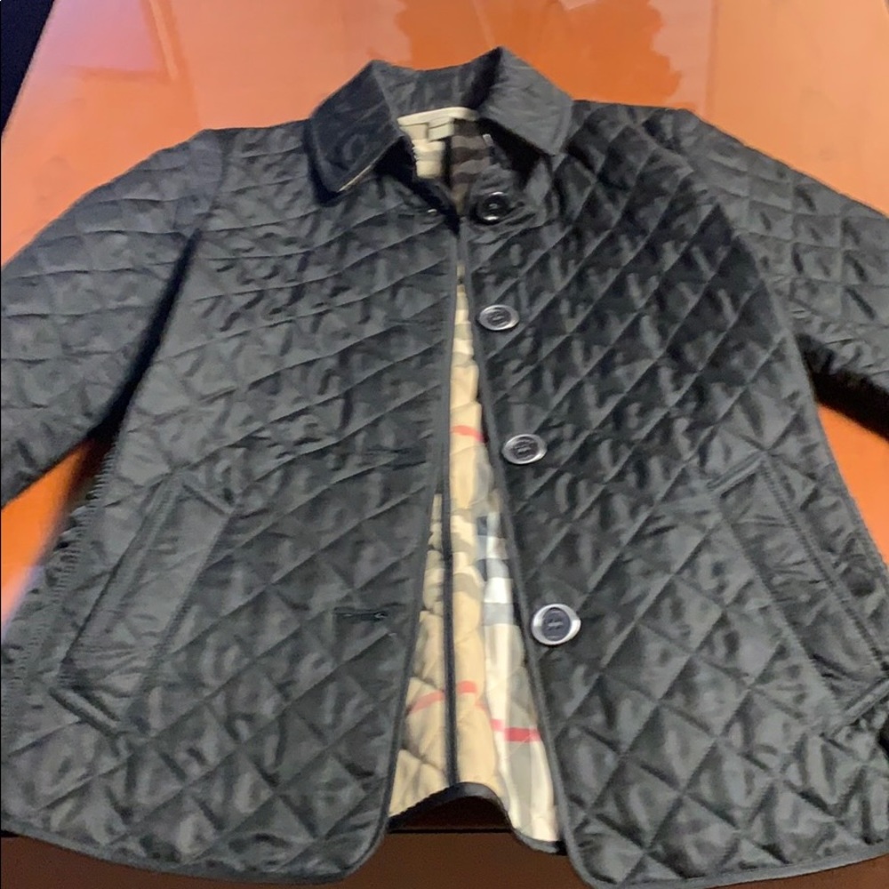 Burberry Brit Quilted Coat Size Small - Authenticp